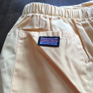Yellow Cherokee Scrub Pants